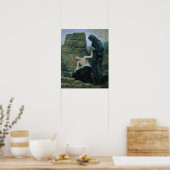 Mitleid, 1887 poster (Küche)