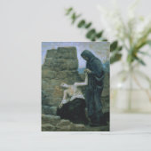 Mitleid, 1887 postkarte (Stehend Vorderseite)