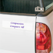 Mitleid erobert allen Autoaufkleber (Auf Lkw)