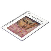 Mitleid-Inspirations-Buddha-Aquarell-Notizbuch Notizblock (Linke Seite)