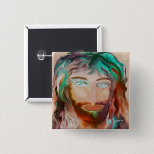 Mitleid-Kunst-Button Button (Vorne & Hinten)