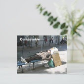 Mitleid Postkarte (Stehend Vorderseite)