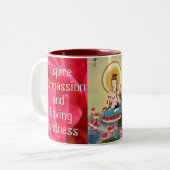 Mitleid-Tasse Zweifarbige Tasse (Vorderseite Links)