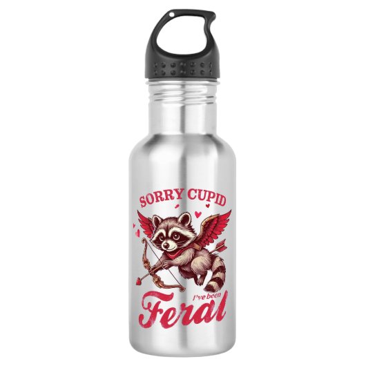 mitleidlicher Cupi Edelstahlflasche (Vorderseite)
