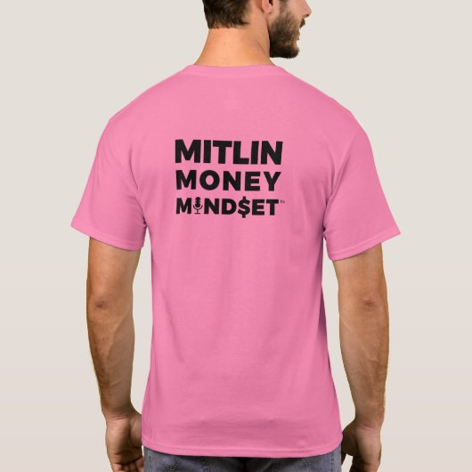 MITLIN MONEY MINDSET T - Shirt (Rückseite)
