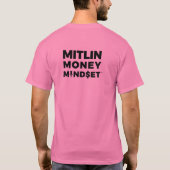 MITLIN MONEY MINDSET T - Shirt (Rückseite)