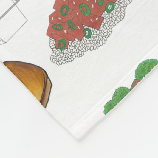 Mitnehmen Chinesisches Restaurant Küche mitnehmen Fleecedecke (Ecke)