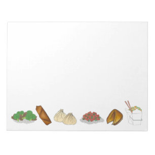 Mitnehmen Chinesisches Restaurant Küche mitnehmen Notizblock