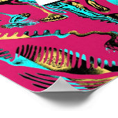 Mitochondri-Pop Ein Künstler ist... Poster (Ecke)