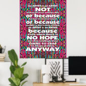 Mitochondri-Pop Ein Künstler ist... Poster (Heimbüro)