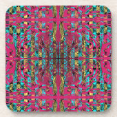 Mitochondri-Pop Getränkeuntersetzer (Vorderseite)