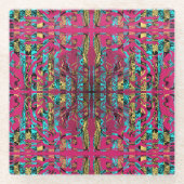 Mitochondri-Pop Glasuntersetzer (Vorderseite)