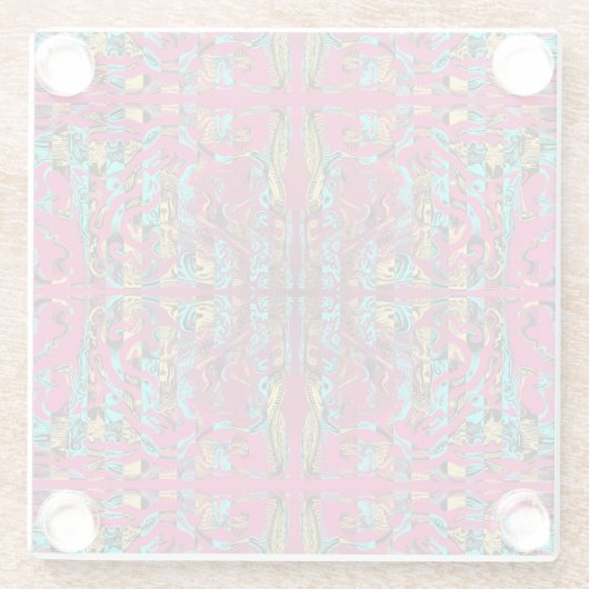 Mitochondri-Pop Glasuntersetzer (Rückseite)