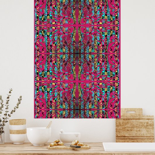 Mitochondri-Pop Poster (Küche)