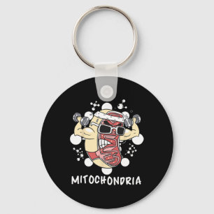 Mitochondria Biochemie Funny Biology Gym Fitnes Schlüsselanhänger