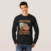 Mitochondria Coffee Cell Biology Dna Biologe T-Shirt (Vorne ganz)