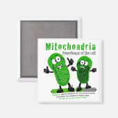 Mitochondria Powerhouse of the Cell Magnet (Vorderseite/Rückseite)