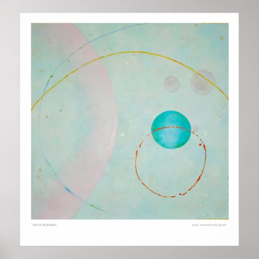 Mitochondria Print Poster (Vorne)