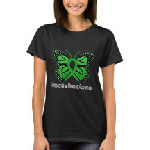 Mitochondrial Disease Butterfly Awareness Ribbon