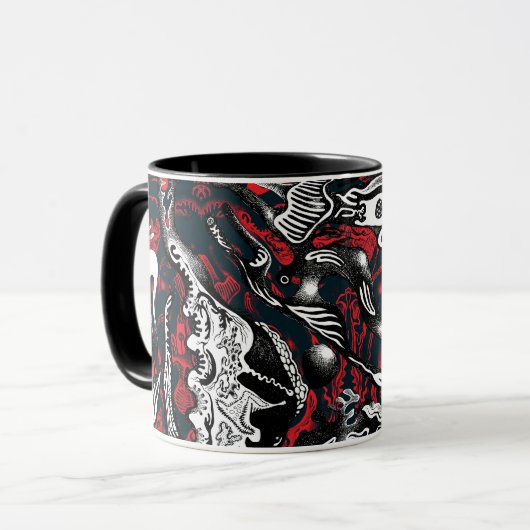 Mitochondriale Narben Tasse (Vorderseite Links)