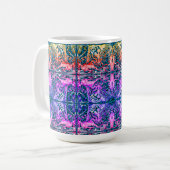 Mitochondriale Party Kaffeetasse (Vorderseite Links)