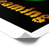 Mitochondrien schreien poster (Ecke)