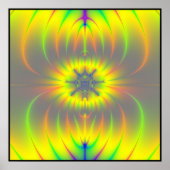 Mitose-Fraktal Poster (Vorne)