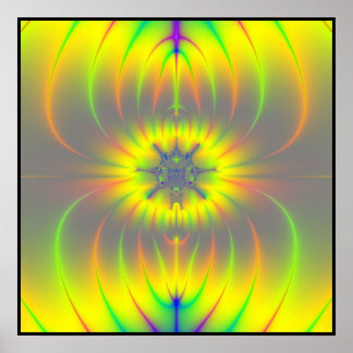 Mitose-Fraktal Poster