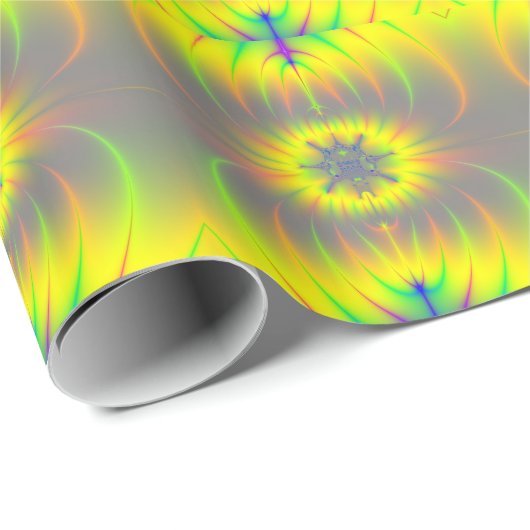 Mitose-Fraktal-Umschlagpapier Geschenkpapier (Rolleneckpunkt)