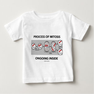 Mitoseprozess im Inneren Baby T-shirt