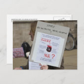 Mitsis - sind Sie positiv nach der Karte (Vorne/Hinten)