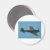 Mitsubishi A6M-5 Zero Magnet (Vorderseite/Rückseite)