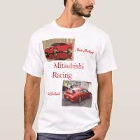 Mitsubishi-Eklipse, die T-Shirt läuft