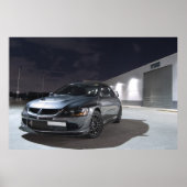 Mitsubishi Evolution 8 Poster (Vorne)