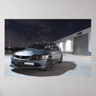 Mitsubishi Evolution 8 Poster
