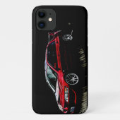 Mitsubishi-Evolution Case-Mate iPhone Hülle (Rückseite)