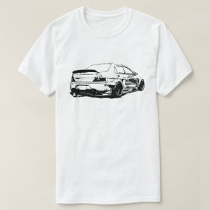 Mitsubishi-Evolution Evo neun VektorimageMitsubis T-Shirt