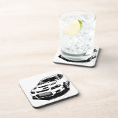 Mitsubishi-Evolution Getränkeuntersetzer (Rechte Seite)