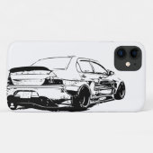 Mitsubishi Evolution Vector Image Case-Mate iPhone Hülle (Rückseite (Horizontal))