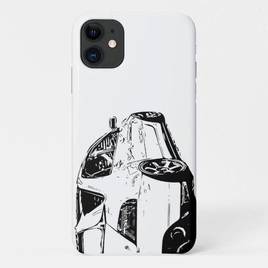 Mitsubishi Evolution Vector Image Case-Mate iPhone Hülle (Rückseite)