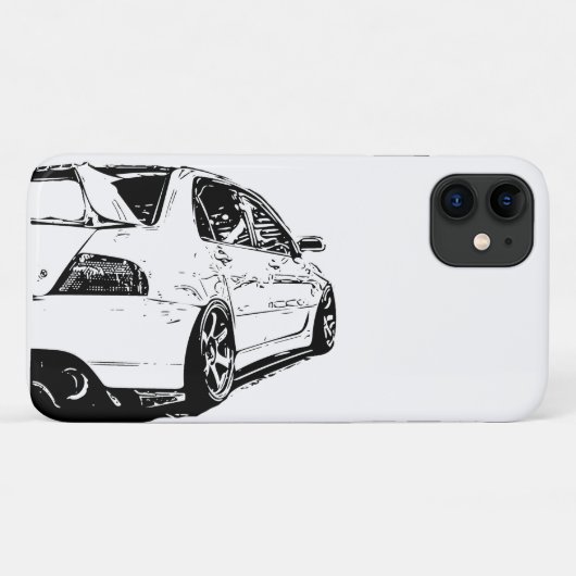 Mitsubishi Evolution Vector Image Case-Mate iPhone Hülle (Rückseite (Horizontal))