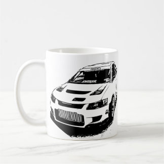 Mitsubishi Evolution Vector Image Kaffeetasse