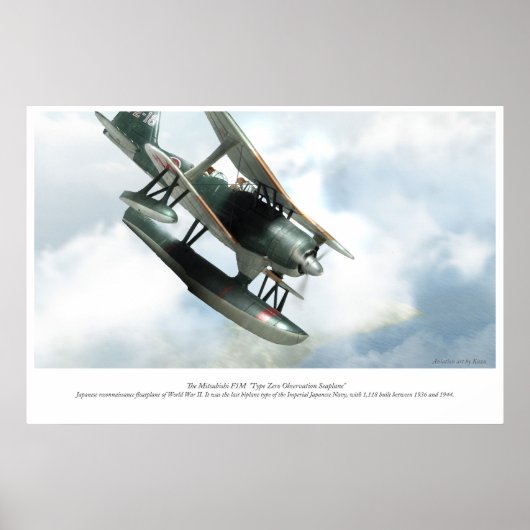 Mitsubishi F1M Poster (Vorne)