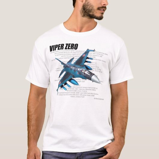 Mitsubishi F-2"VIPER ZERO" T-shirt (Vorderseite)