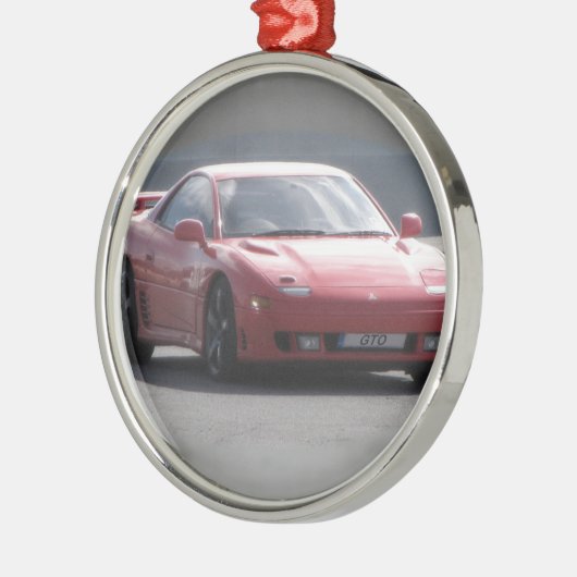 Mitsubishi GTO 3L Doppelturbo Silbernes Ornament (Links)