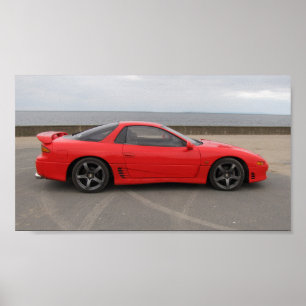 Mitsubishi GTO 3L Twin Turbo Poster 2