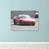 Mitsubishi GTO Twin Turbo Canvas Print Leinwanddruck (Insitu (Holzboden))