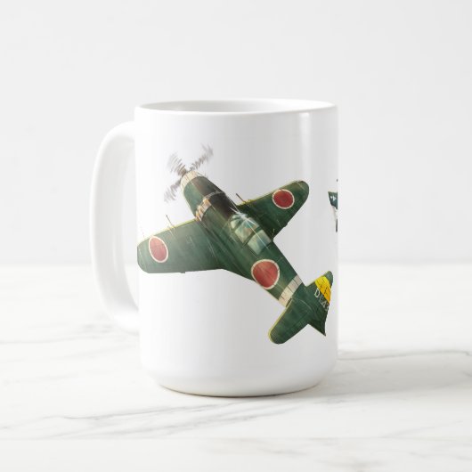 Mitsubishi J2M3 Raiden Tasse (Vorderseite Links)