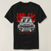 MITSUBISHI LANCER EVO T-Shirt (Design vorne)