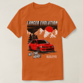 Mitsubishi Lancer Evo VIII Lancer Evolution T-Shirt (Design vorne)